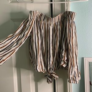 Pull&Bear off the shoulder blouse